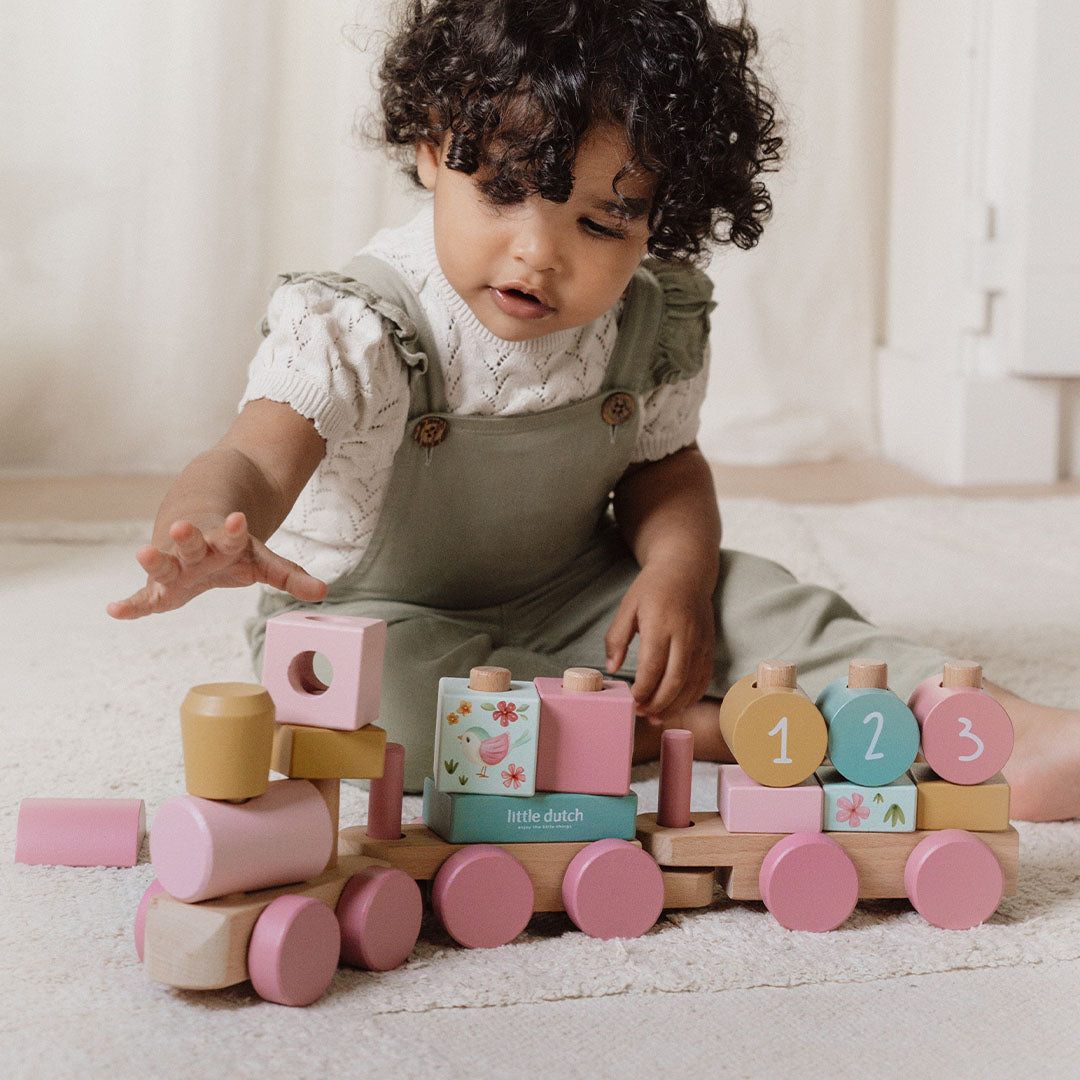 little dutch blokkentrein fairy garden | LD7354 | 1