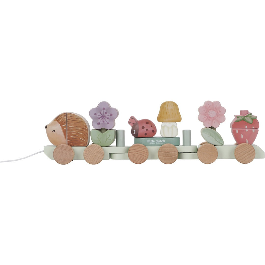 little dutch blokkentrein fairy garden - egel | LD7335 | 0
