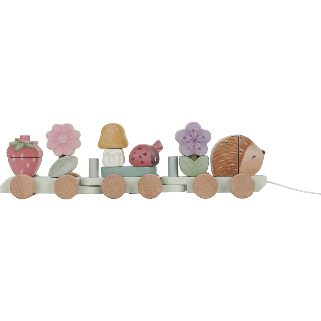 little dutch blokkentrein fairy garden - egel | LD7335 | 1