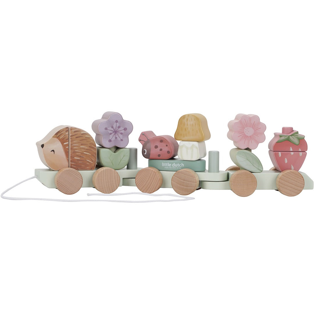little dutch blokkentrein fairy garden - egel | LD7335 | 2
