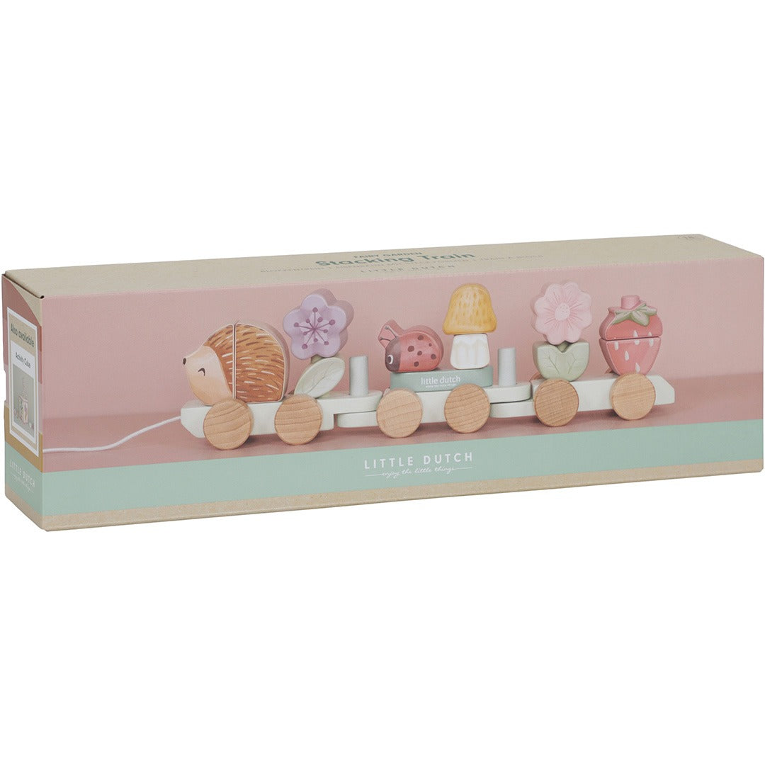 little dutch blokkentrein fairy garden - egel | LD7335 | 3