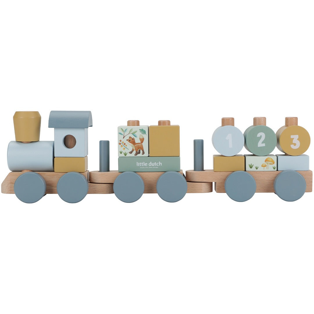 little dutch blokkentrein forest friends | LD7254 | 0