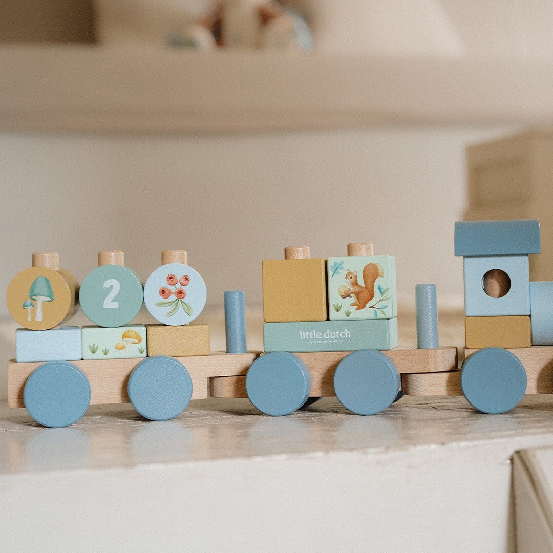 little dutch blokkentrein forest friends | LD7254 | 4