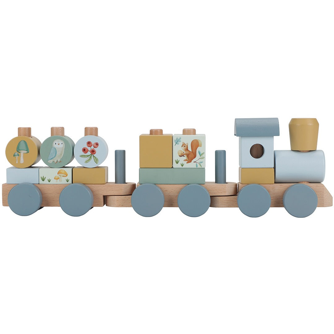 little dutch blokkentrein forest friends | LD7254 | 5
