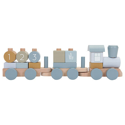 little dutch blokkentrein ocean - 17-delig | LD8036 | 0