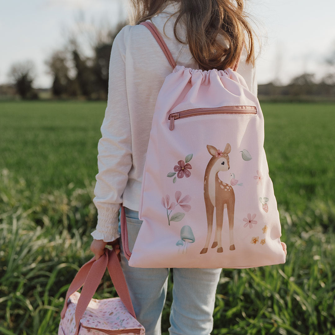 little dutch gymtas met trekkoord - fairy garden | LD4914 | 1