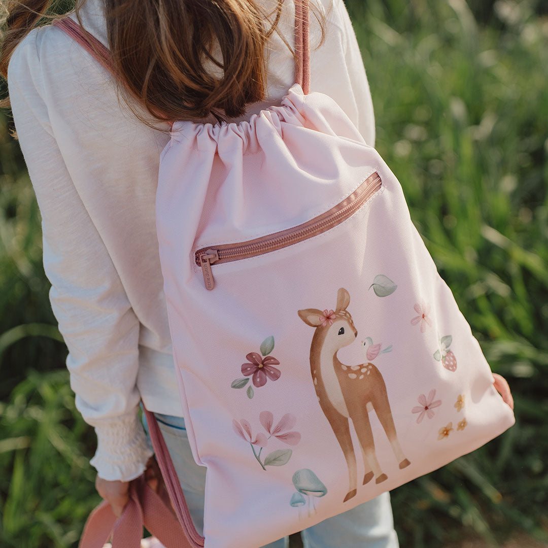 little dutch gymtas met trekkoord - fairy garden | LD4914 | 5