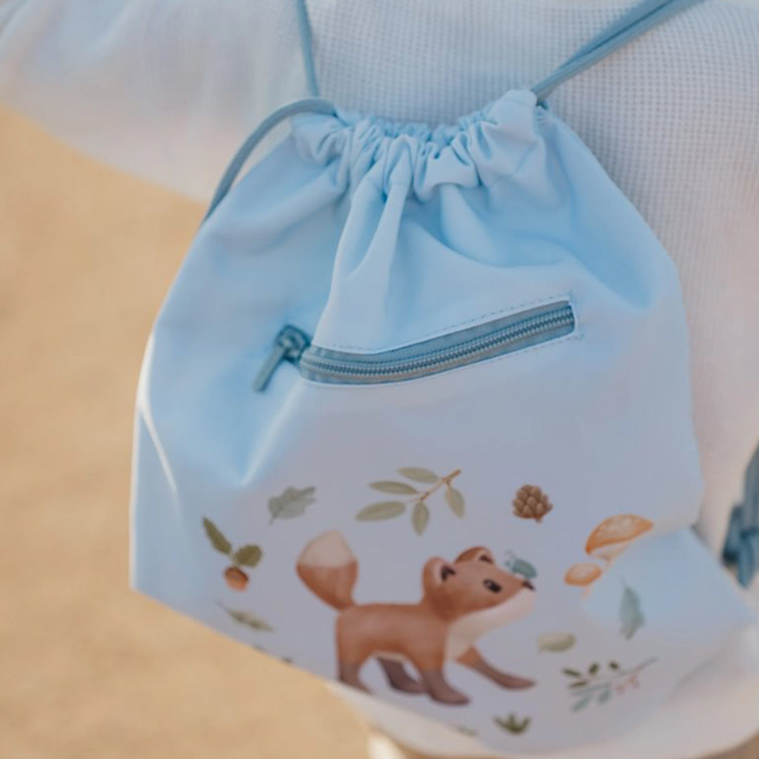little dutch gymtas met trekkoord - forest friends | LD4915 | 2