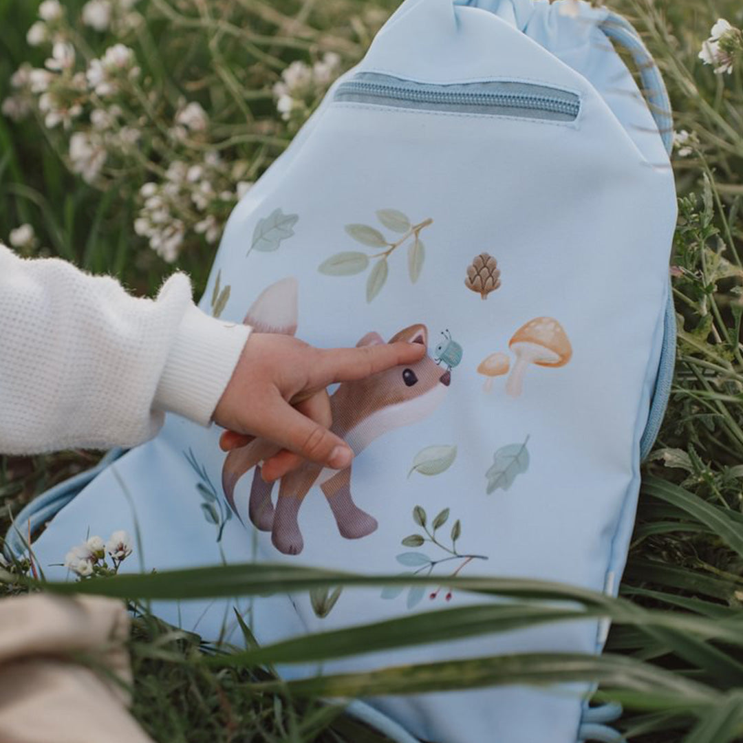 little dutch gymtas met trekkoord - forest friends | LD4915 | 4