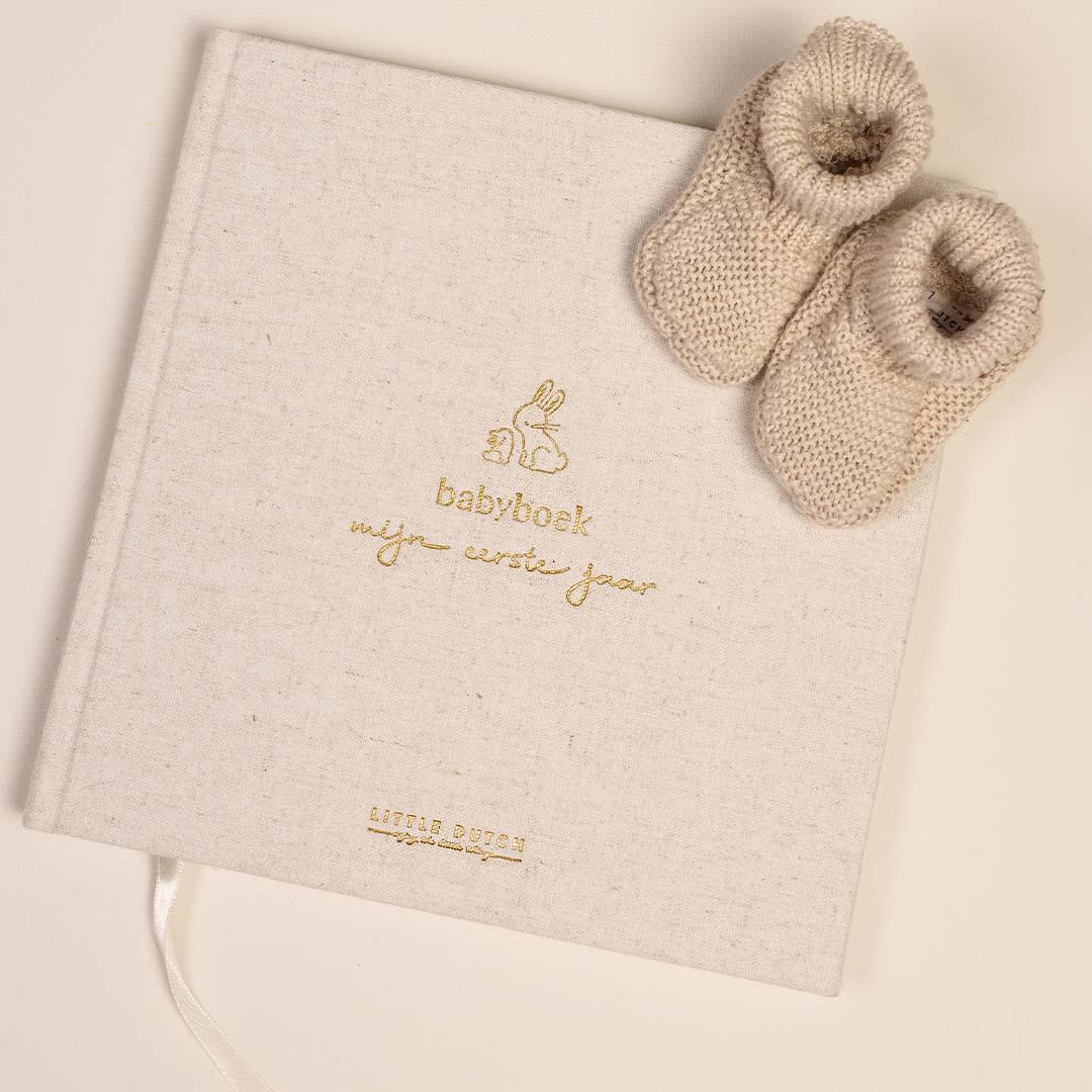 little dutch invulboek mijn eerste jaar - baby bunny | LD4744 | 1
