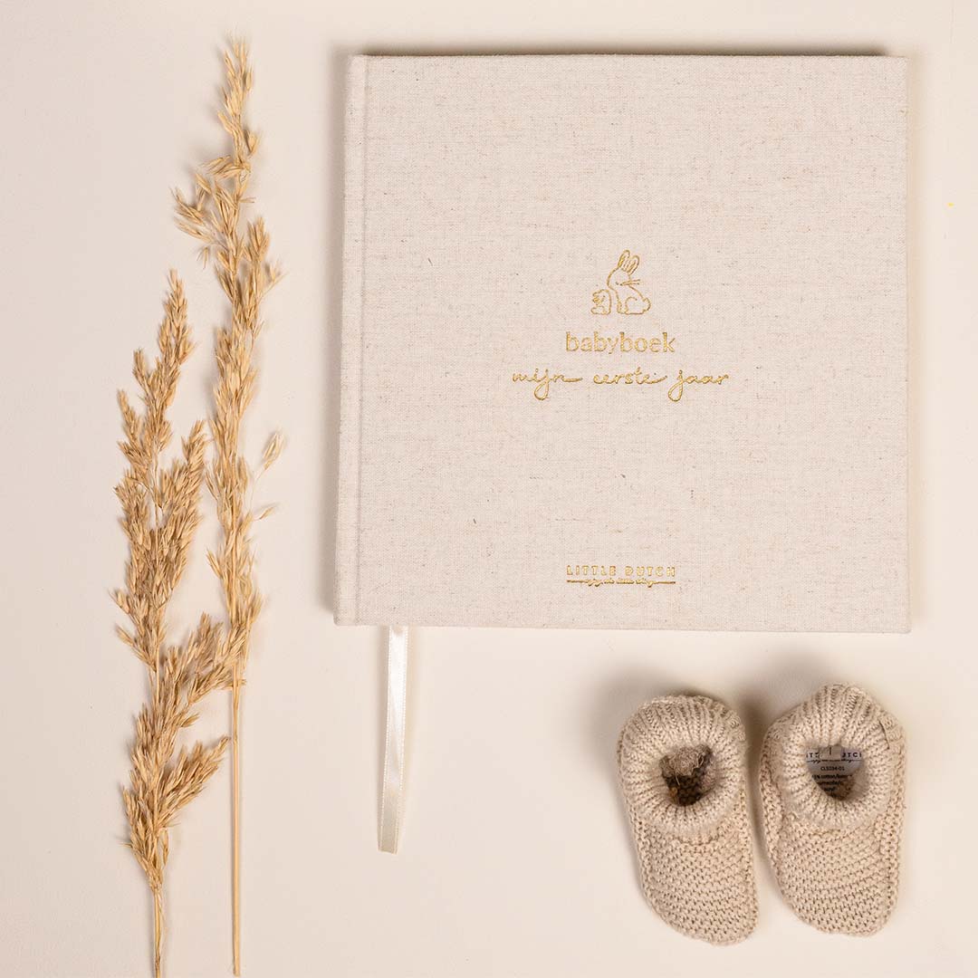 little dutch invulboek mijn eerste jaar - baby bunny | LD4744 | 5