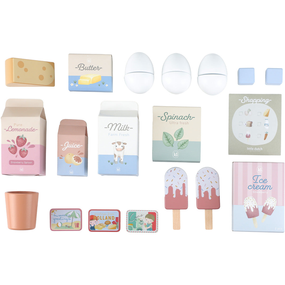 LD2499 | little dutch kinderkeuken koelkast - 20-delig | 5