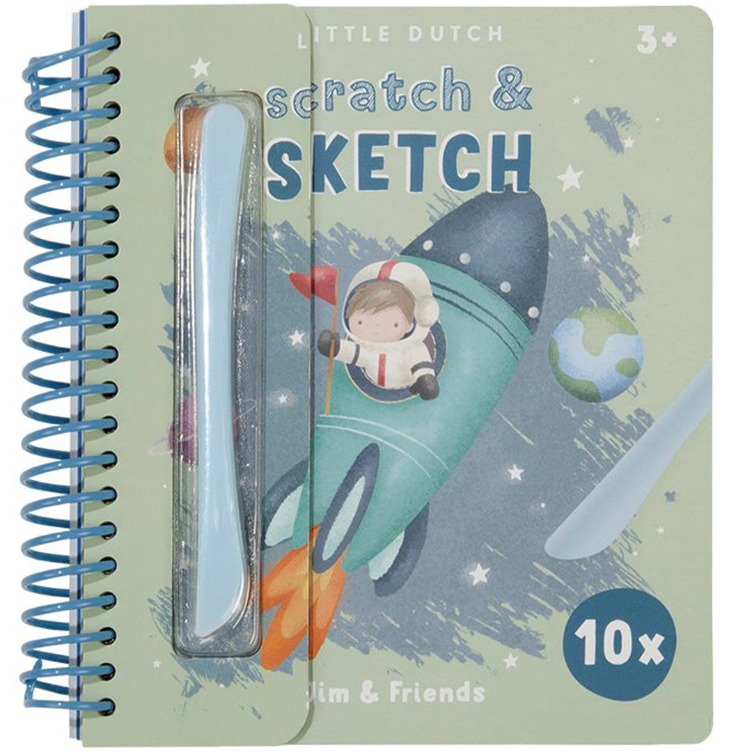 little dutch kras- en kleurboek jim and friends | 125520 | 0