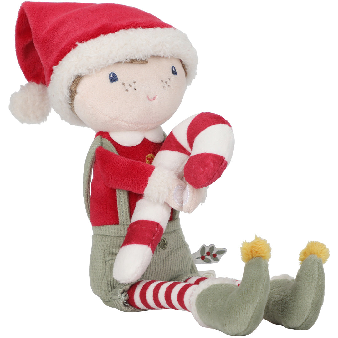 little dutch lappenpop jim - kerst - 35 cm | LD4874 | 4