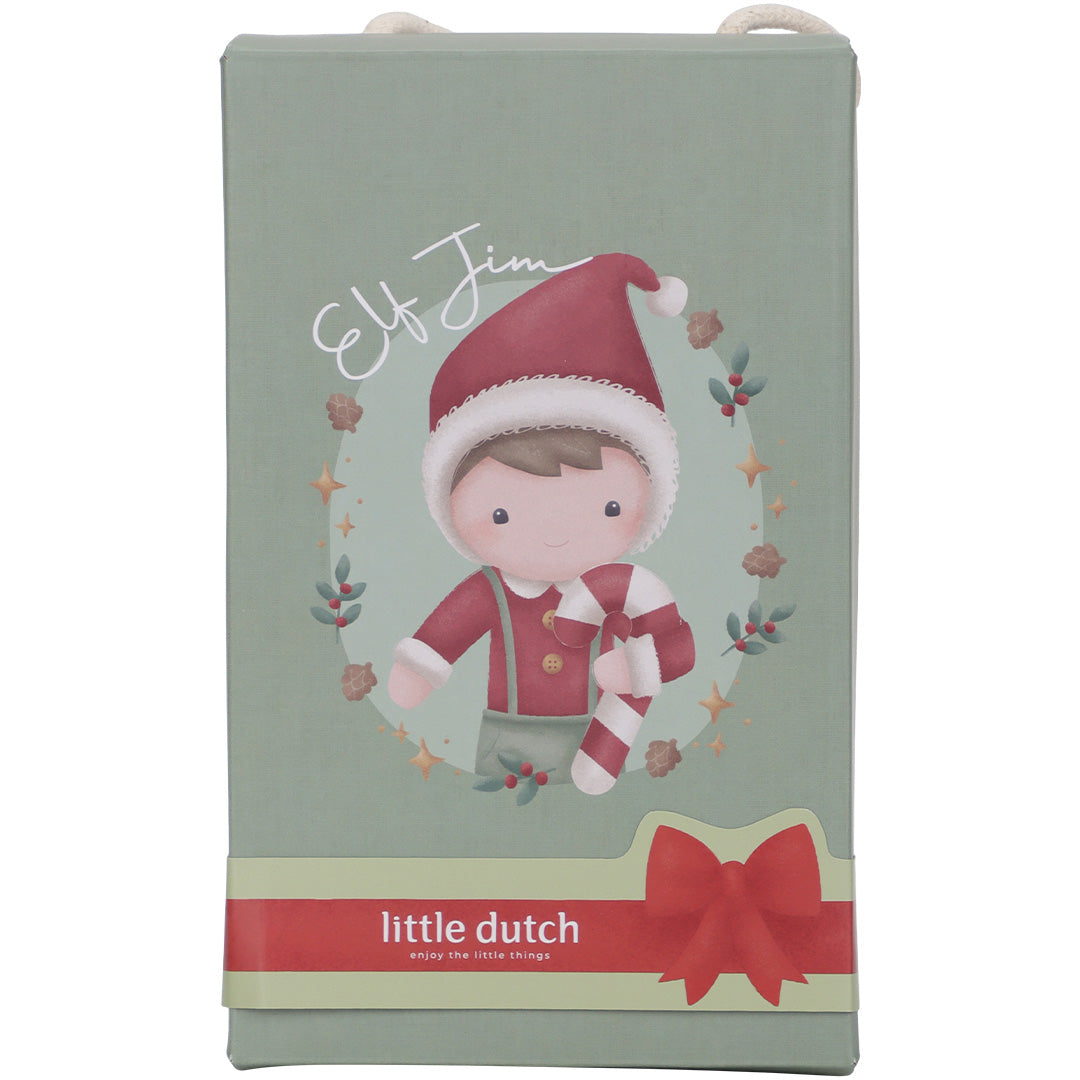 little dutch lappenpop jim - kerst - 35 cm | LD4874 | 6