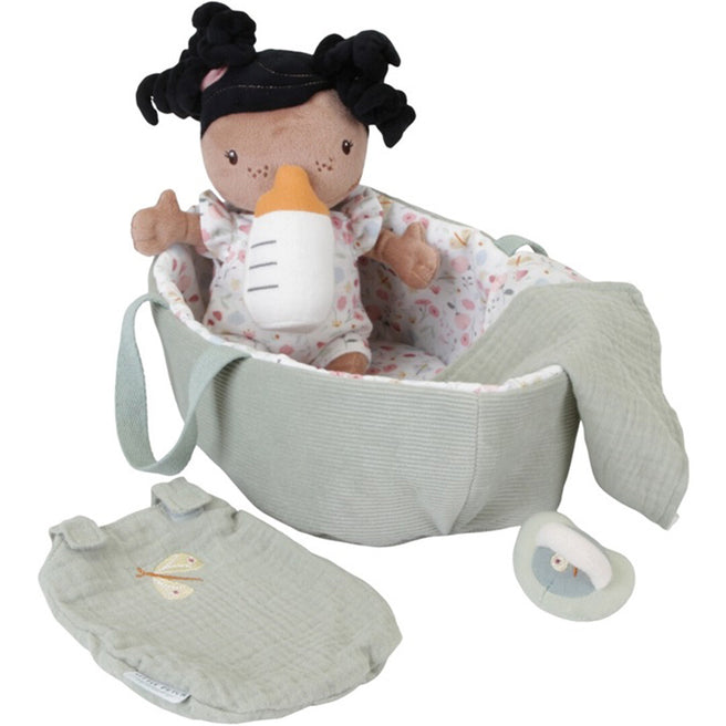 little dutch lappenpop met reiswieg evi - 24 cm | LD4555 | 0