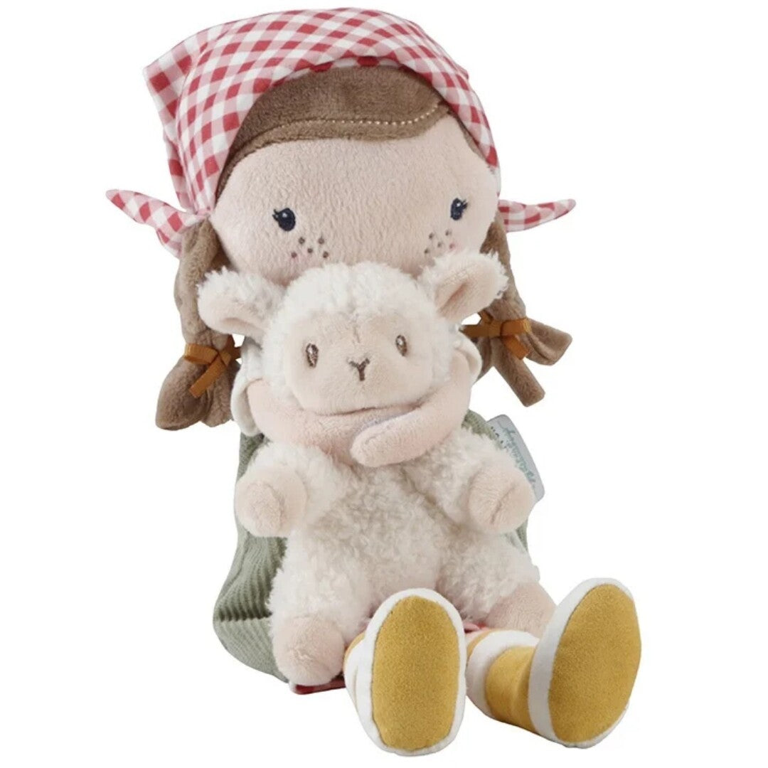 little dutch lappenpop rosa - boerin - 35 cm | LD4565 | 1