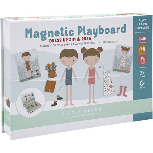 little dutch magneetboek jim en rosa  | LD4756 | 0