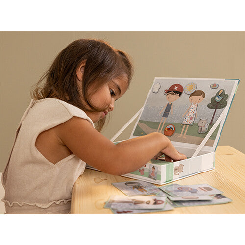 little dutch magneetboek jim en rosa  | LD4756 | 2