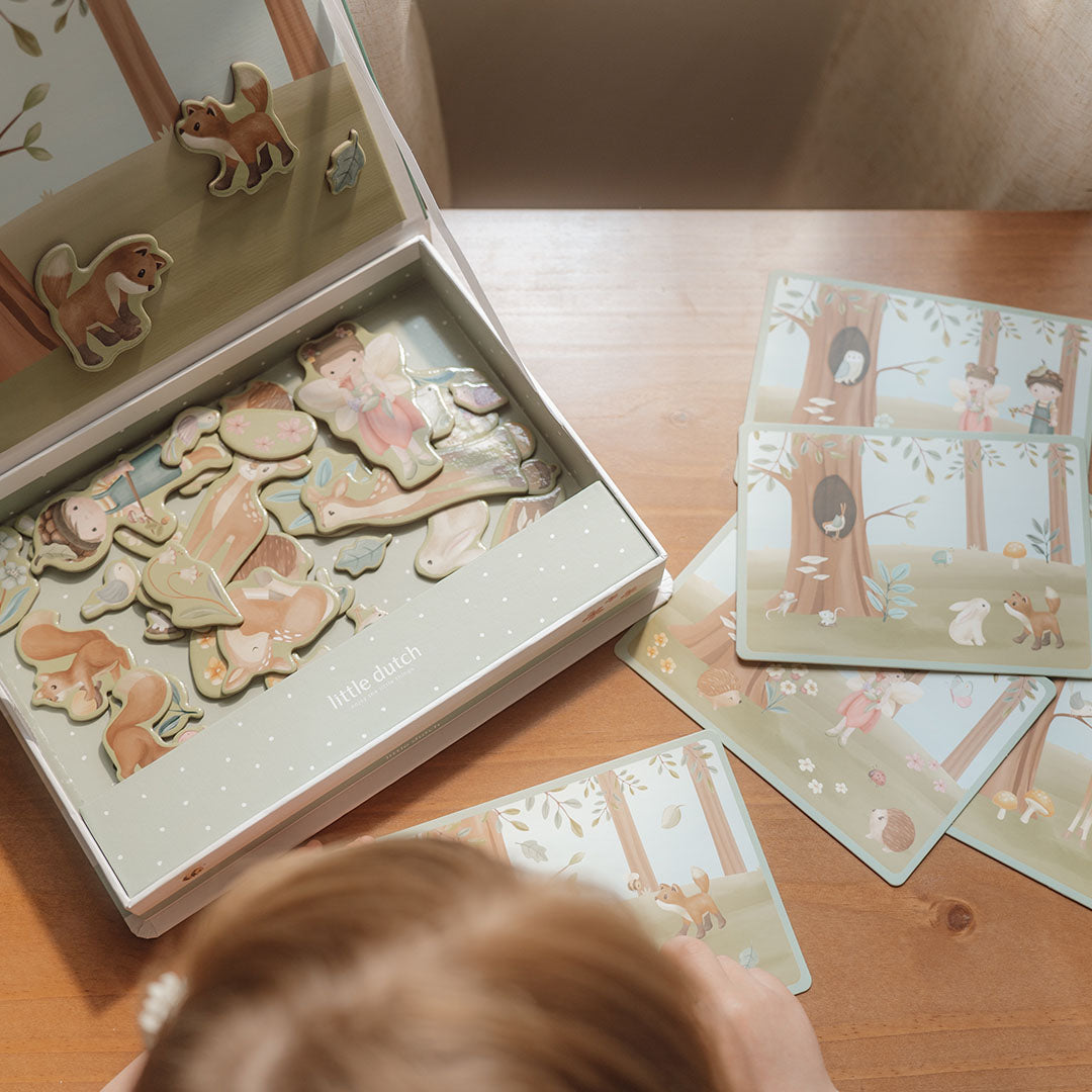 little dutch magneetspel forest friends | LD7253 | 1