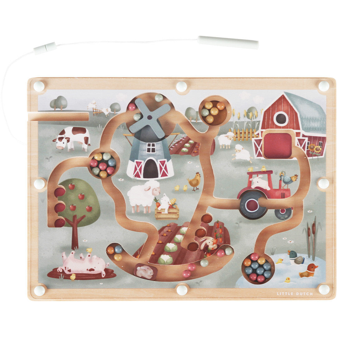 little dutch magnetisch doolhof - little farm | LD7164 | 0