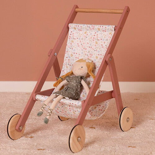 little dutch poppenbuggy flowers & butterflies | LD7064 | 2