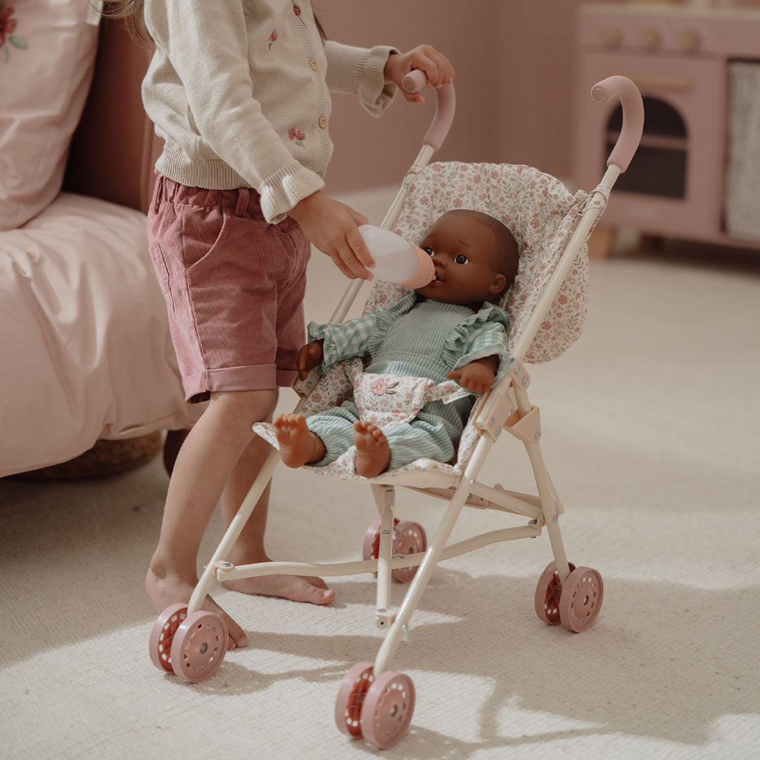 little dutch poppenbuggy - soft flowers | LD4585 | 2