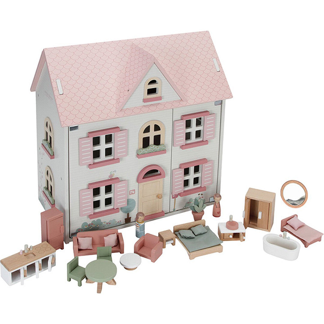 little dutch poppenhuis gemeubileerd - medium | LD7117 | 2