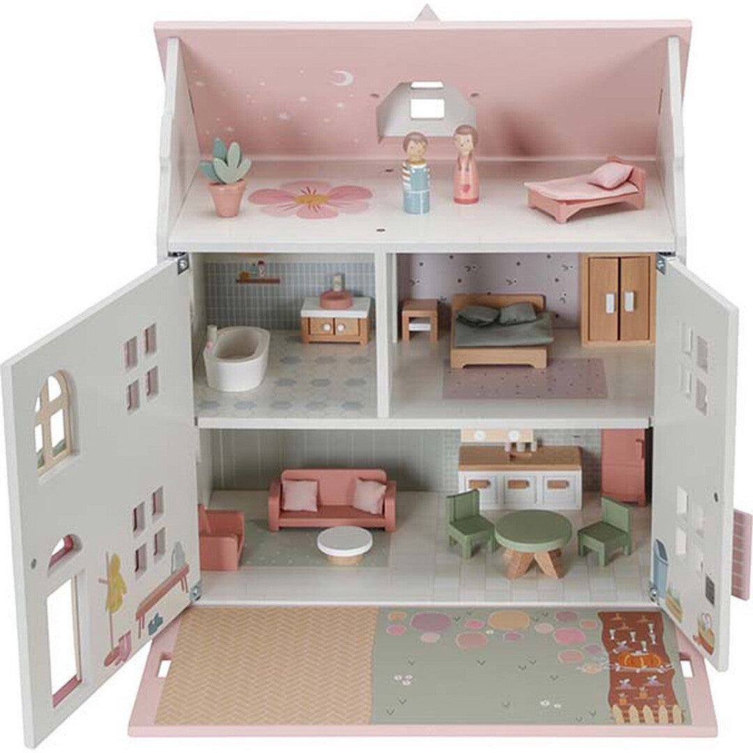 little dutch poppenhuis gemeubileerd - medium | LD7117 | 3