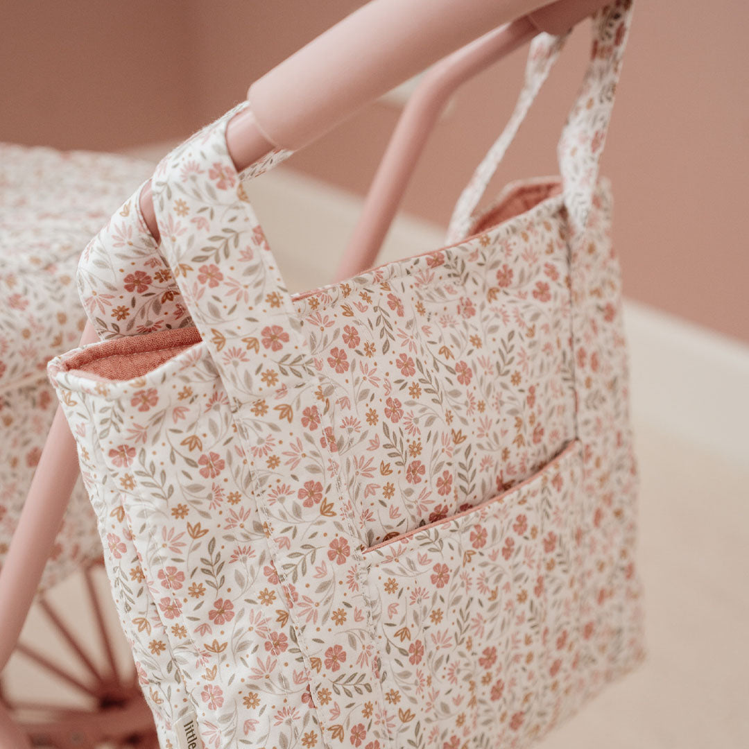 LD4589 | little dutch poppenluiertas - soft flowers - 4-delig | 5