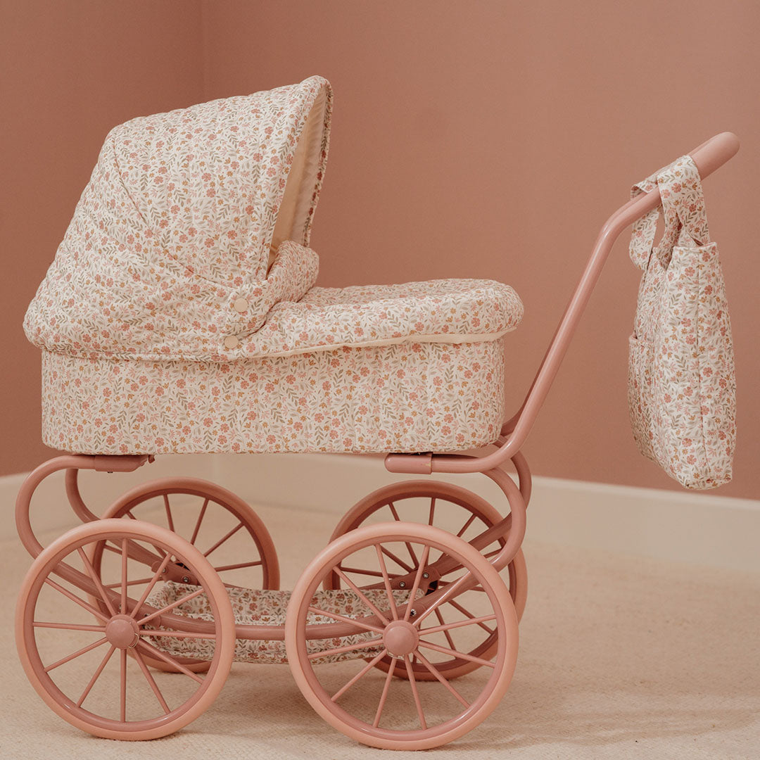 LD4586 | little dutch poppenwagen - soft flowers | 6