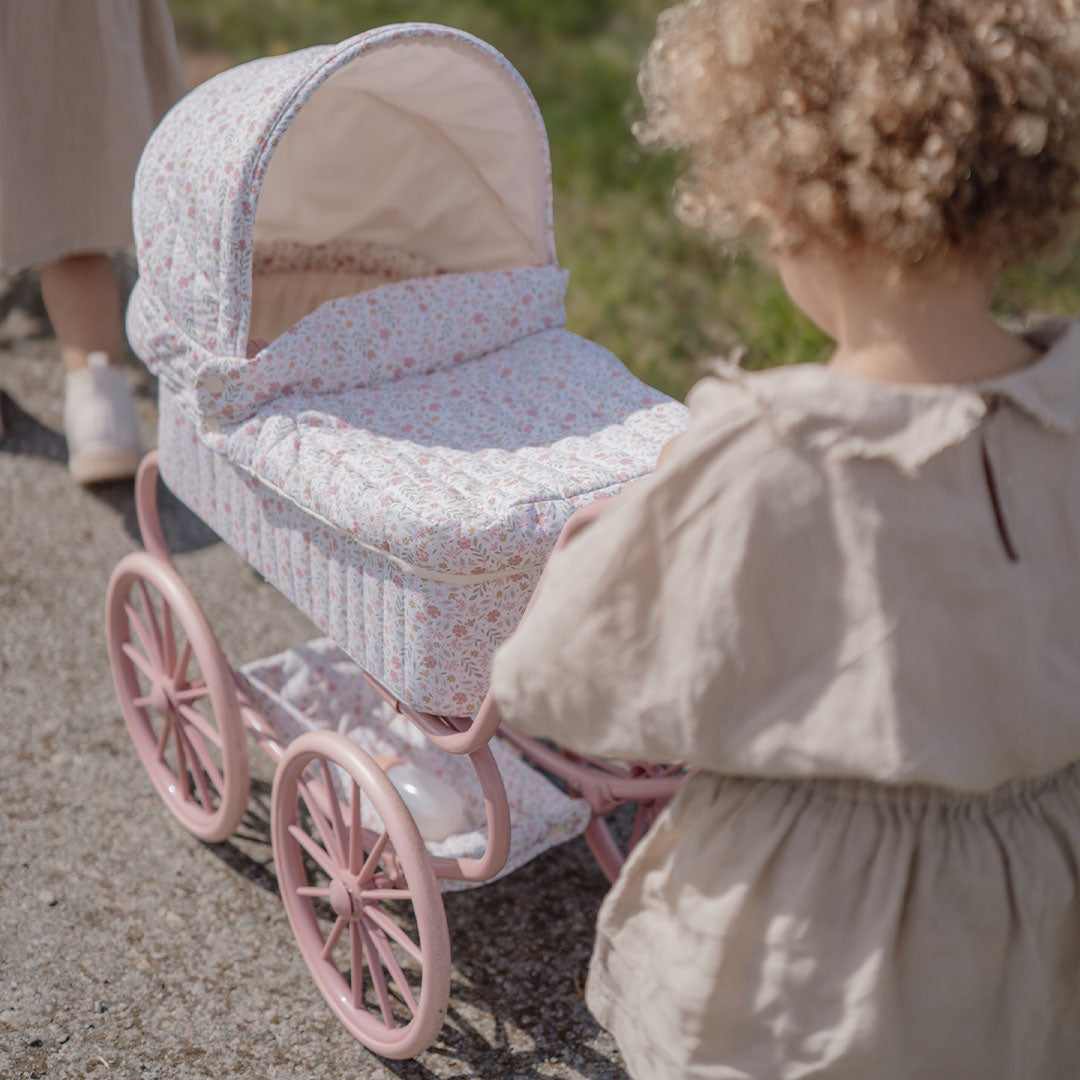 LD4586 | little dutch poppenwagen - soft flowers | 3