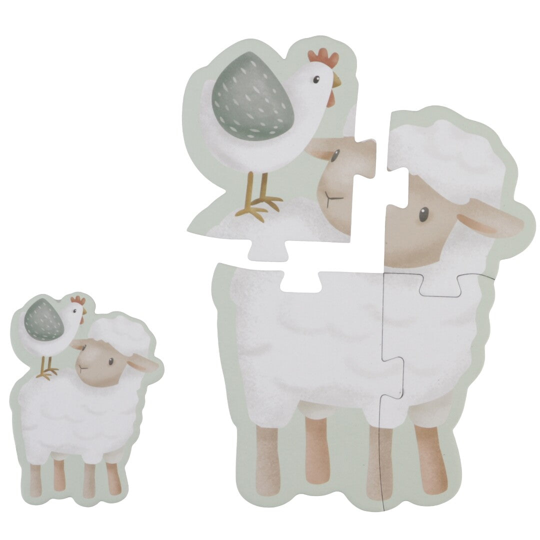 little dutch puzzel little farm - 2x3, 2x4, 2x5st | LD7148 | 3