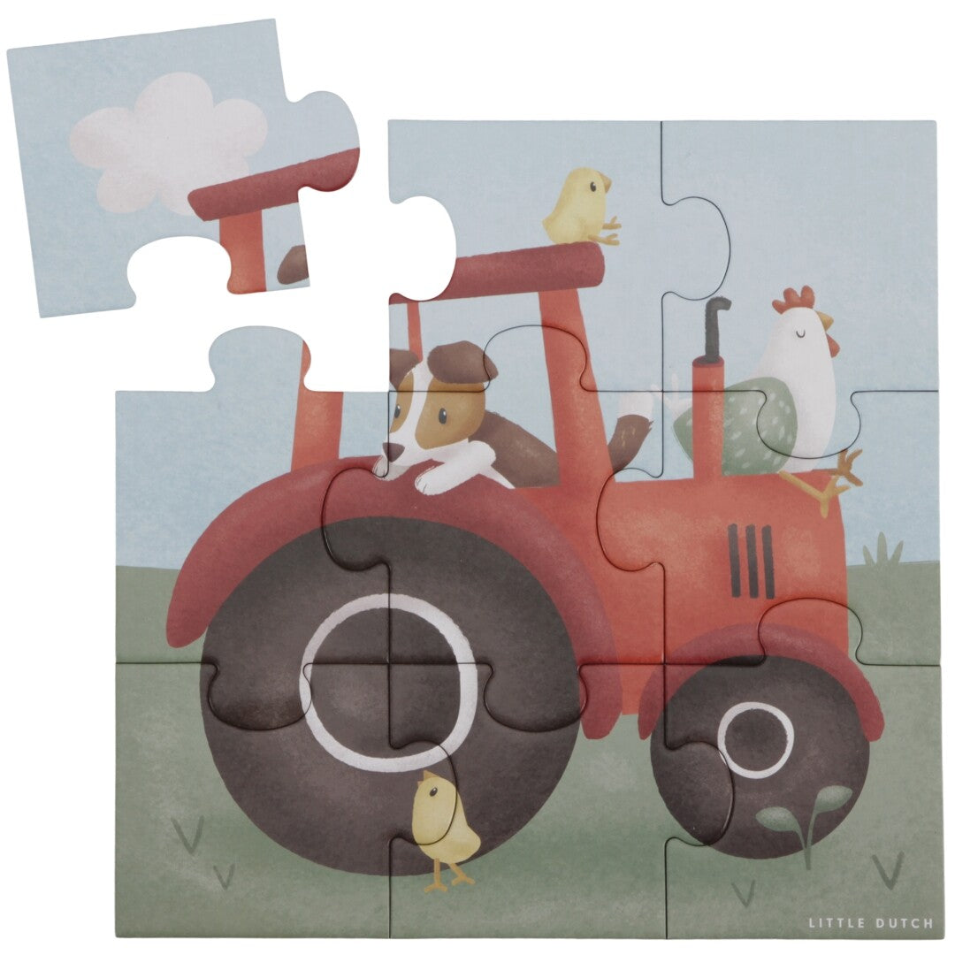 little dutch puzzel little farm - 4, 6, 9, 16st | LD7153 | 3