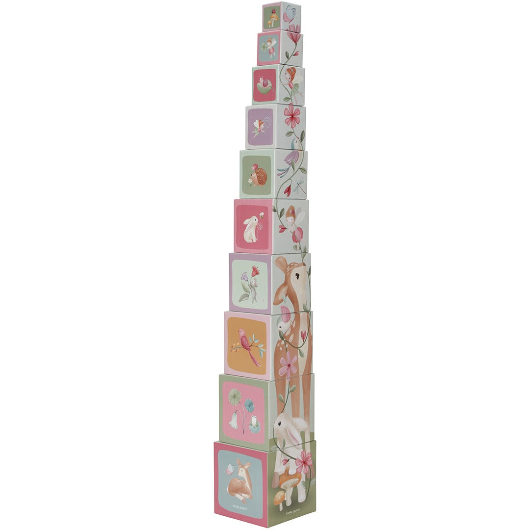 little dutch stapelblokken fairy garden - 10st | LD7339 | 0