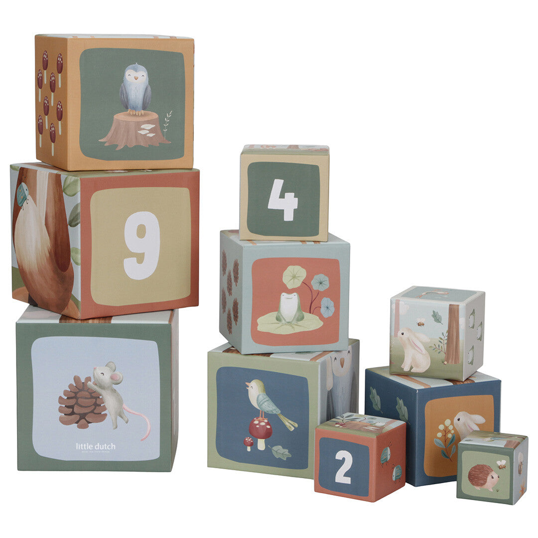 little dutch stapeltoren forest friends - 10-delig | LD7239 | 1