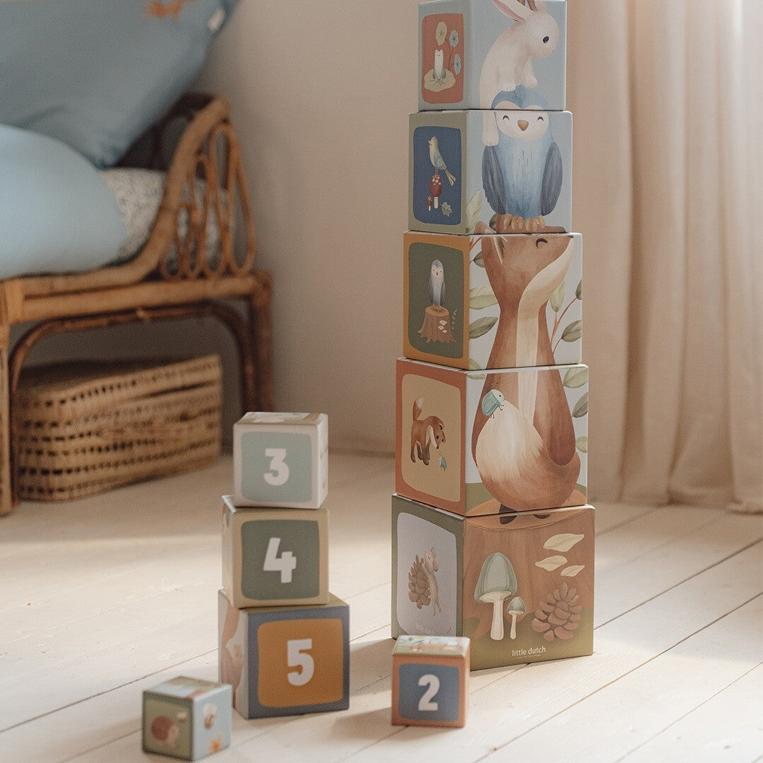 little dutch stapeltoren forest friends - 10-delig | LD7239 | 3