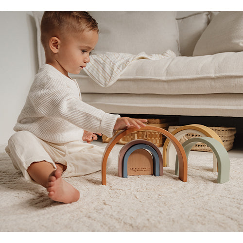 little dutch stapeltoren regenboog - vintage | LD7100 | 13