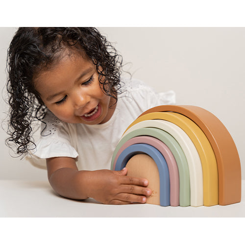 little dutch stapeltoren regenboog - vintage | LD7100 | 15
