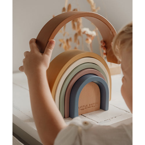 little dutch stapeltoren regenboog - vintage | LD7100 | 2
