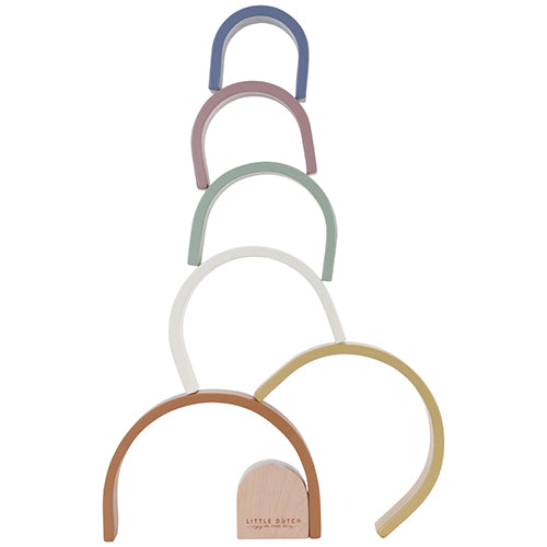 little dutch stapeltoren regenboog - vintage | LD7100 | 7