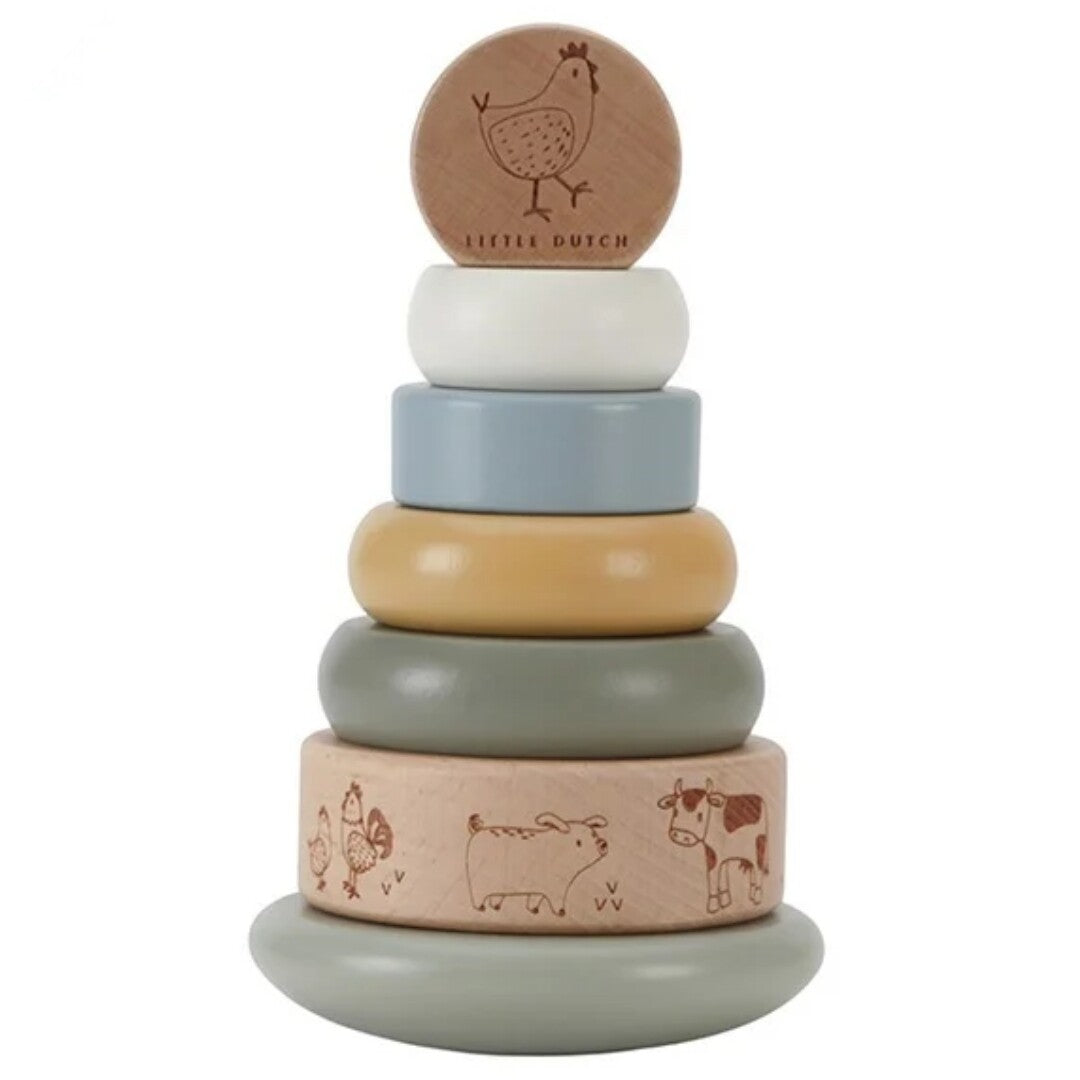 little dutch stapeltoren tuimelaar little farm | LD7142 | 0