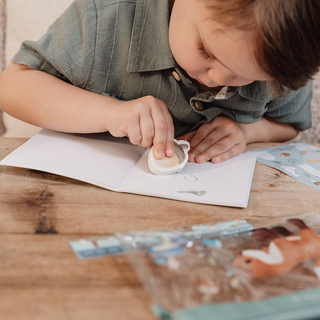 little dutch stationery set forest friends | 126077 | 5