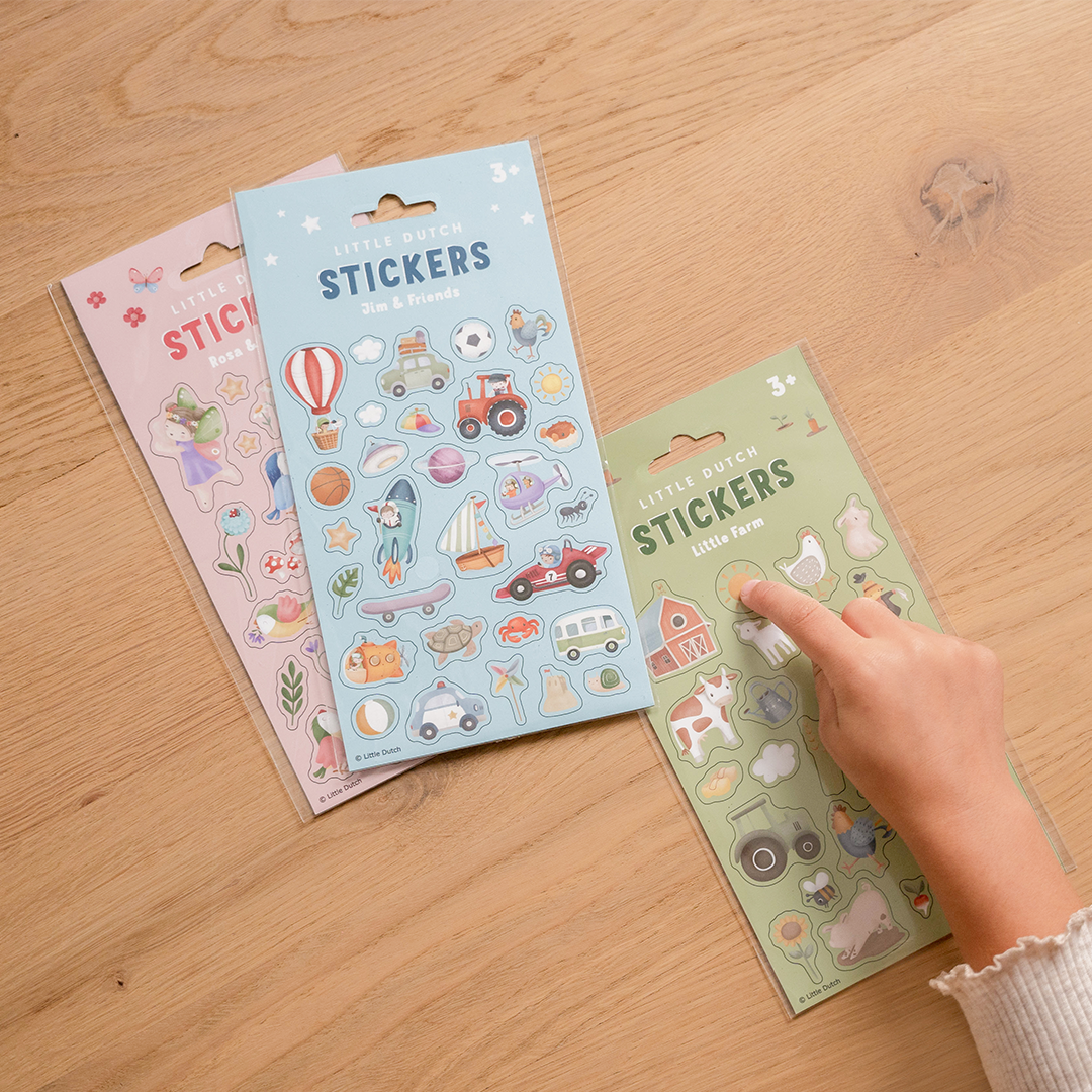 little dutch stickers rosa and friends | 100748 | 2
