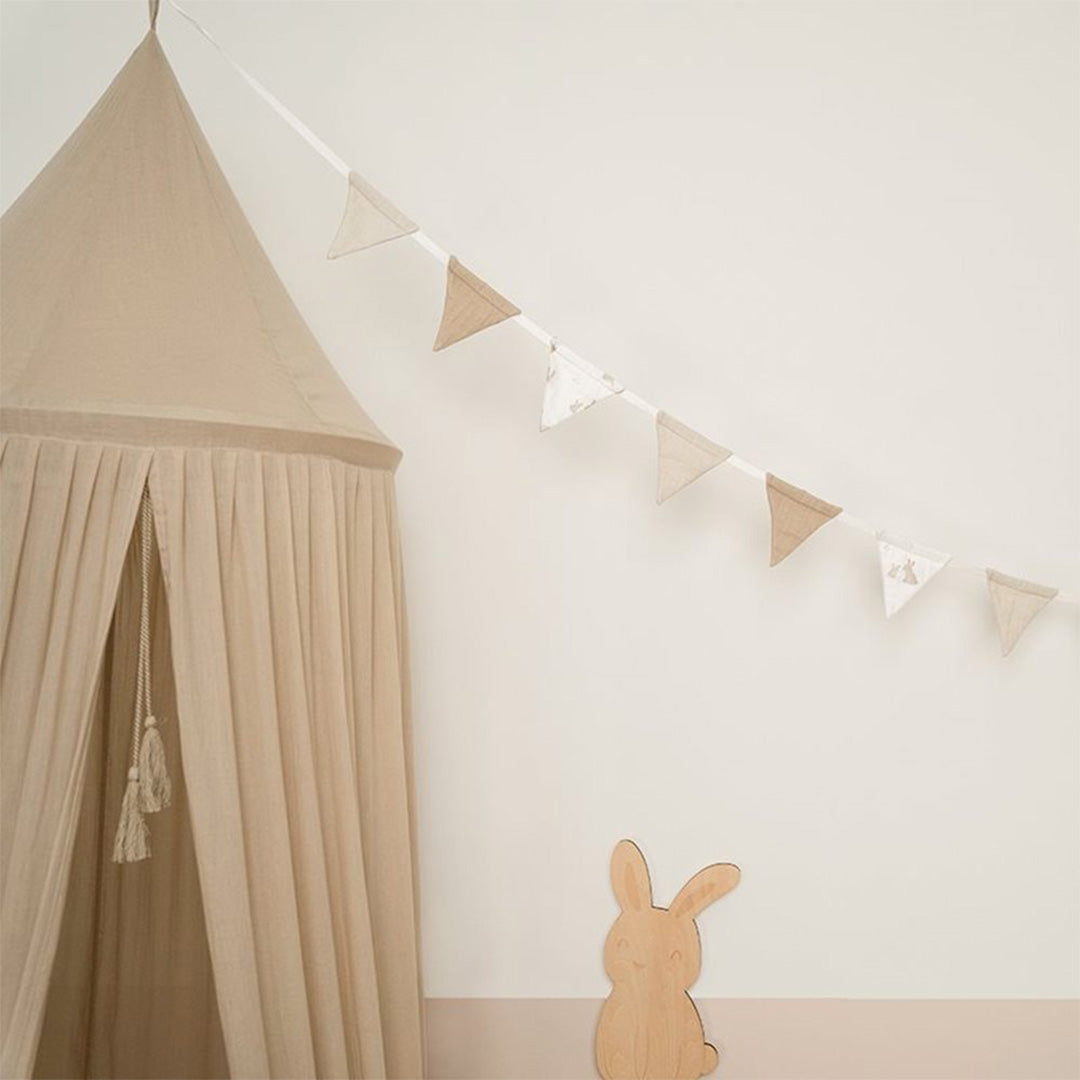 little dutch stoffen vlaggenslinger - baby bunny | AC21003023 | 2
