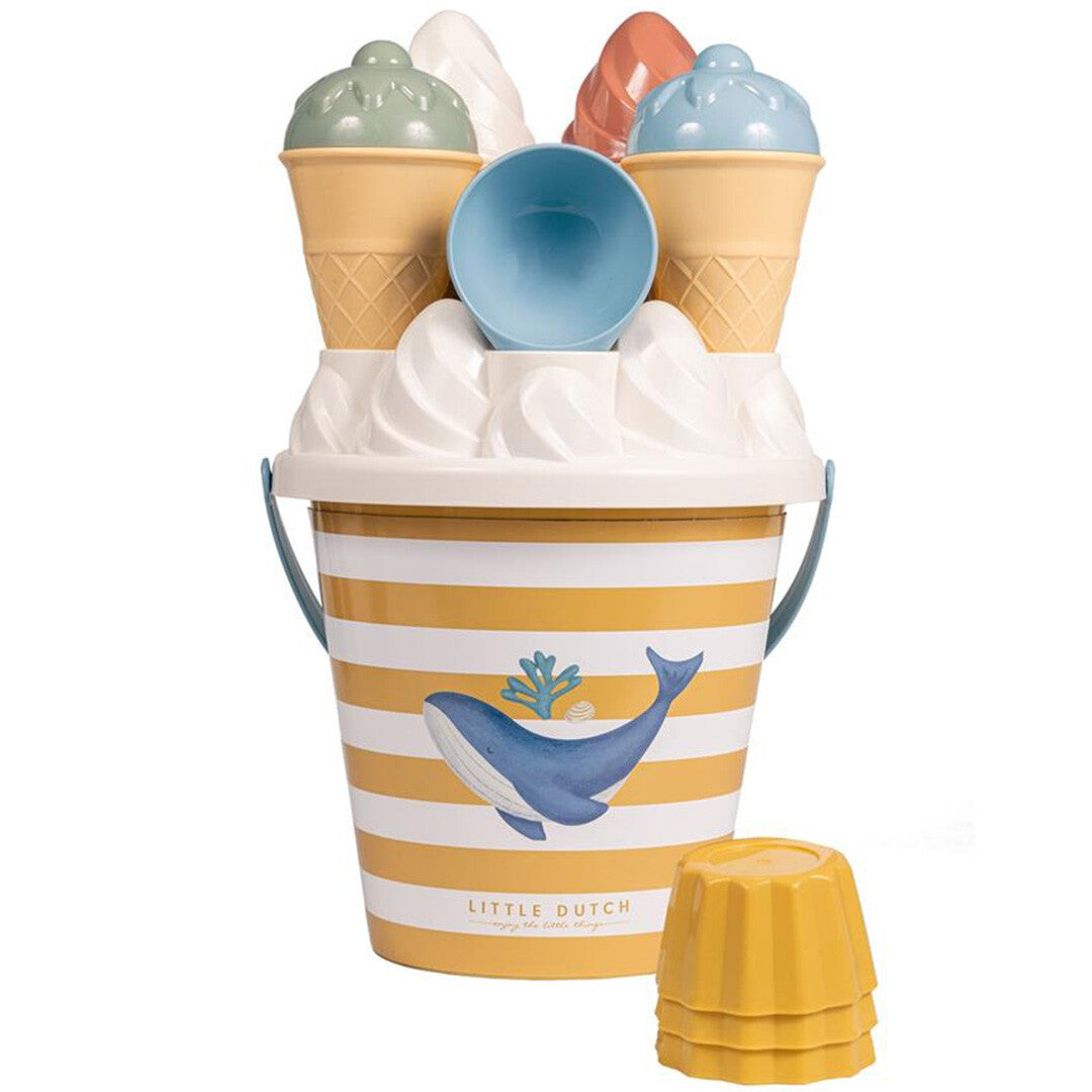 little dutch strandset ijsjes ocean dreams - blauw - 14-delig | 2012315 | 0