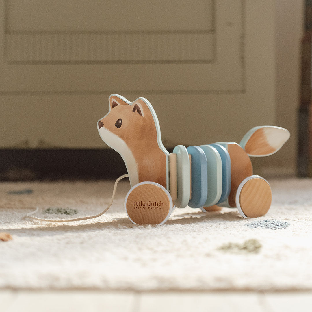 little dutch trekfiguur vos  | LD7257 | 1