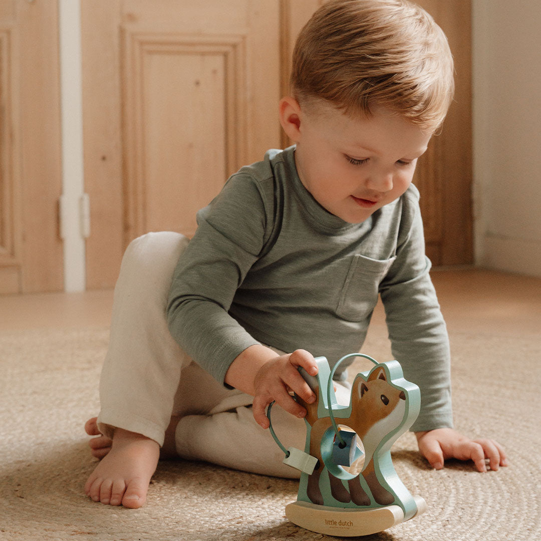little dutch wiebeldier met activiteitenlooping forest friends   | LD7234 | 2