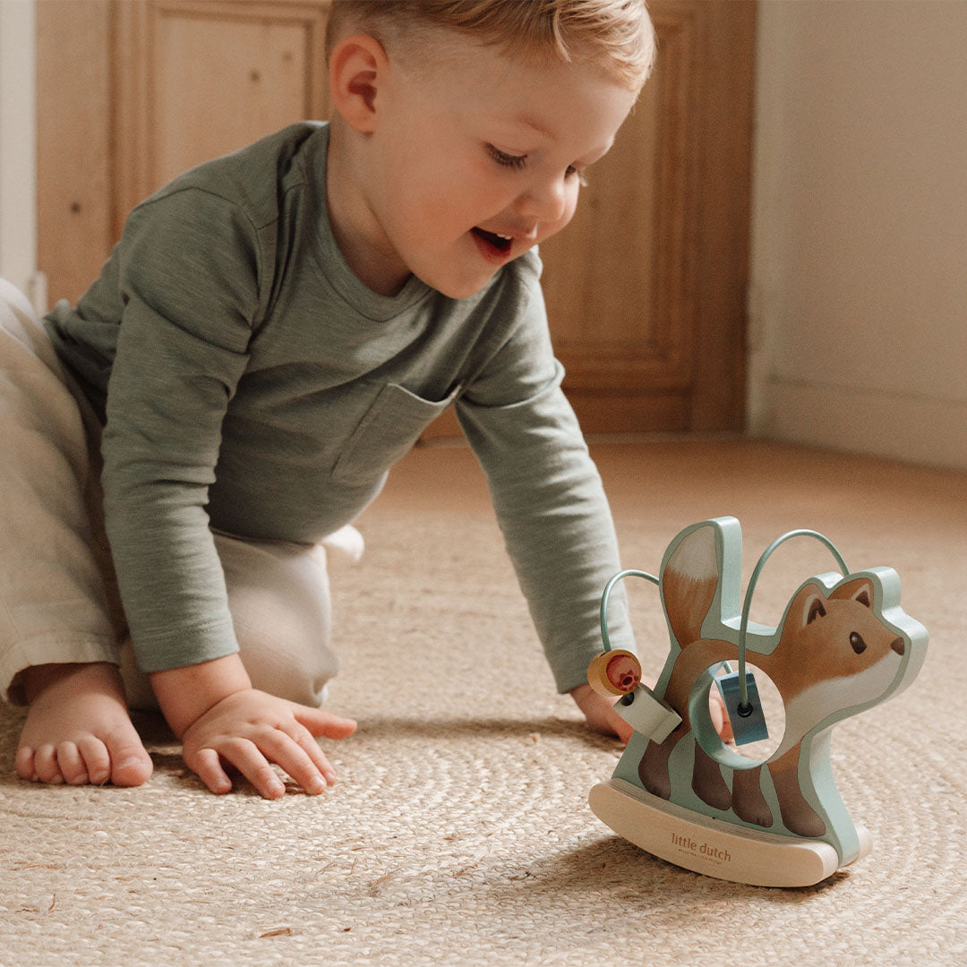 little dutch wiebeldier met activiteitenlooping forest friends   | LD7234 | 3