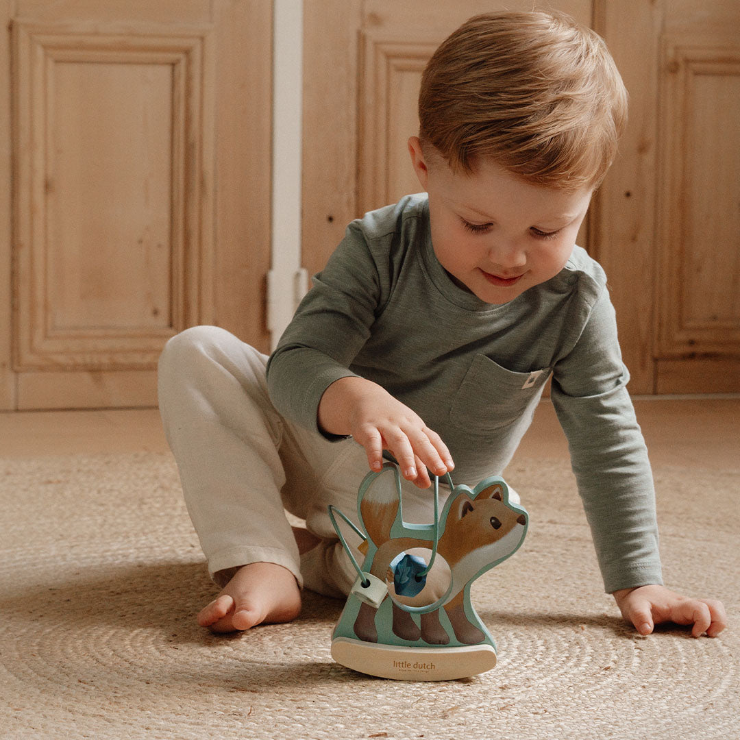 little dutch wiebeldier met activiteitenlooping forest friends   | LD7234 | 4